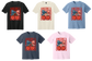 America Cherry Bow Patriotic Graphic Tee | Vintage USA Fourth of July Shirt