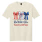 Red White & Blue Bows America 250 Years Patriotic Graphic Tee
