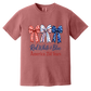 Red White & Blue Bows America 250 Years Patriotic Graphic Tee
