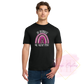 In October We Wear Pink Glitter Ribbon Rainbow-Cancer Awareness 64000 Gildan Softstyle® T-Shirt