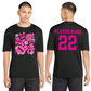 Football Breast Cancer Collage-Cancer Awareness ST350 Sport-Tek® PosiCharge® Competitor™ Tee