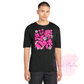 Football Breast Cancer Collage-Cancer Awareness ST350 Sport-Tek® PosiCharge® Competitor™ Tee