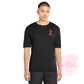 Football Ribbon-Cancer Awareness ST350 Sport-Tek® PosiCharge® Competitor™ Tee