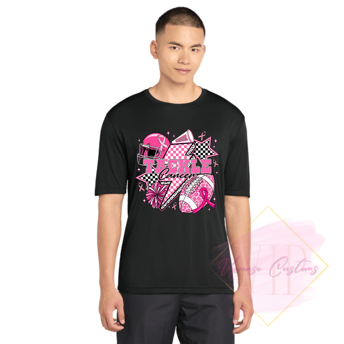 Tackle Cancer-Cancer Awareness ST350 Sport-Tek® PosiCharge® Competitor™ Tee