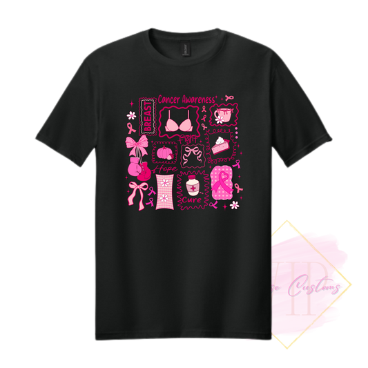 Breast Cancer Collage-Cancer Awareness 64000 Gildan Softstyle® T-Shirt
