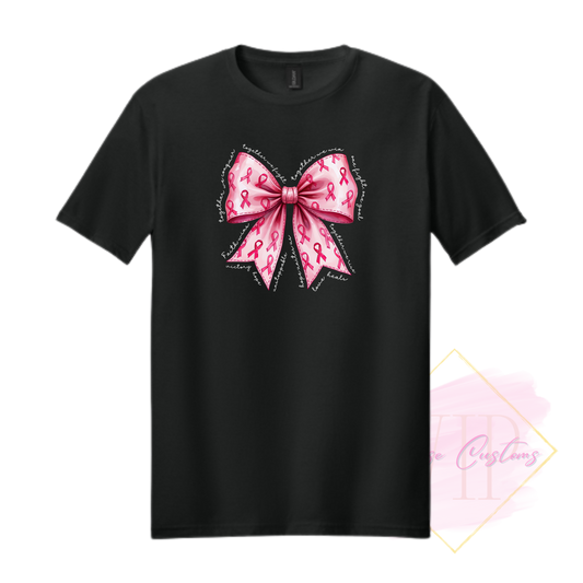 Together Ribbon Bow-Cancer Awareness 64000 Gildan Softstyle® T-Shirt