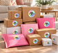 Facebook Marketplace Thank You Stickers | 2.2" Round Holographic Labels