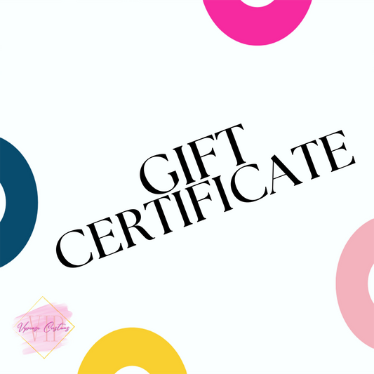 VIPease Customs Gift Certificate