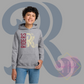 Distressed RR Logo-Gildan® - Youth Heavy Blend™ Hooded Sweatshirt 18500B