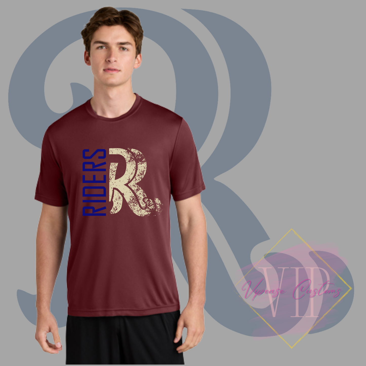 Distressed RR logo- Sport-Tek® PosiCharge® Competitor™ Tee - ST350