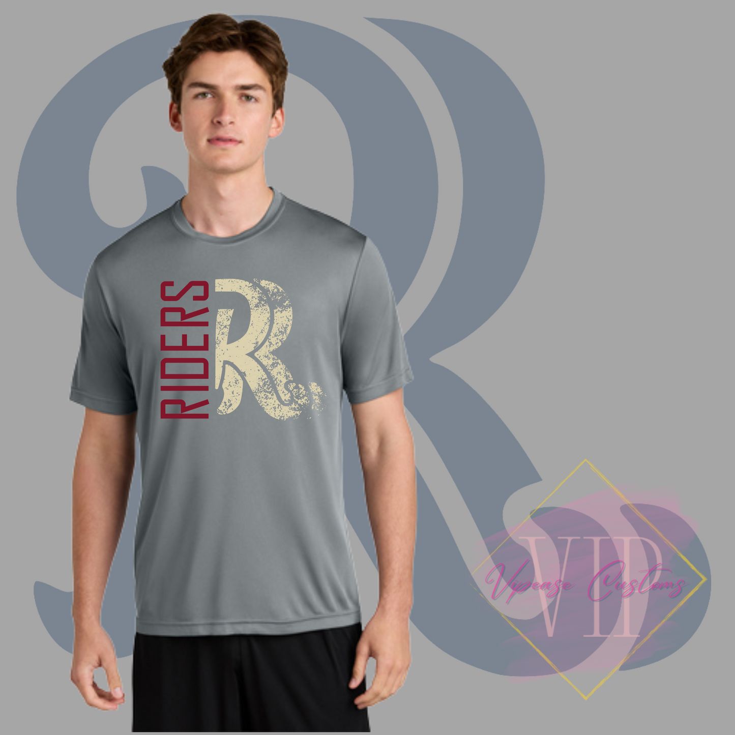 Distressed RR logo- Sport-Tek® PosiCharge® Competitor™ Tee - ST350
