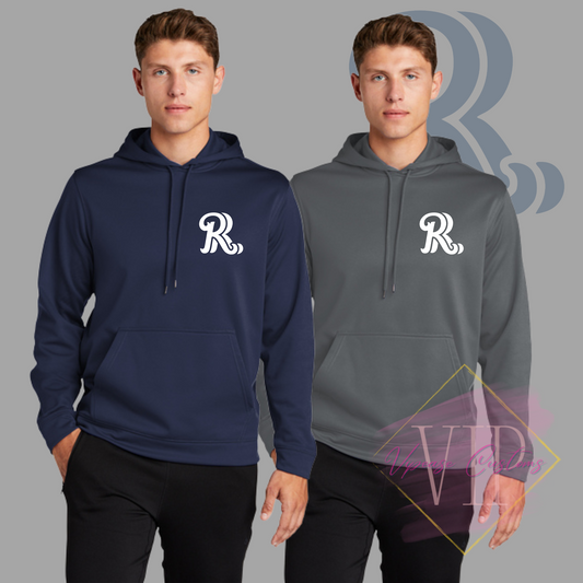 RR Pocket Logo F244 Sport-Tek® Sport-Wick® Fleece Hooded Pullover