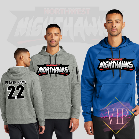 NW NIGHTHAWKS NKFD9735 Nike Therma-FIT Pocket Pullover Fleece Hoodie