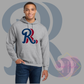 Navy+Red RR Chest Logo-Gildan® - Heavy Blend™ Hooded Sweatshirt 18500