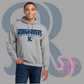 Navy Rough Riders Logo-Gildan® - Heavy Blend™ Hooded Sweatshirt 18500