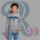 Navy Rough Riders Logo-Gildan® - Youth Heavy Blend™ Hooded Sweatshirt 18500B