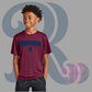 Navy Rough Riders Logo-Sport-Tek® Youth PosiCharge® Competitor™ Tee YST350