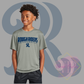 Navy Rough Riders Logo-Sport-Tek® Youth PosiCharge® Competitor™ Tee YST350