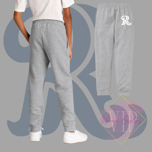 RR Logo PC78YJ Port & Company ® Youth Core Fleece Jogger