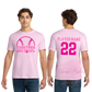 Baseball Together We Fight-Cancer Awareness 64000 Gildan Softstyle® T-Shirt