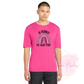 In October We Wear Pink Glitter Ribbon Rainbow-Cancer Awareness ST350 Sport-Tek® PosiCharge® Competitor™ Tee