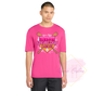 Baseball Strike Out Cancer-Cancer Awareness ST350 Sport-Tek® PosiCharge® Competitor™ Tee