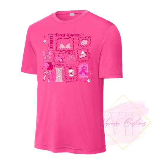 Breast Cancer Collage-Cancer Awareness ST350 Sport-Tek® PosiCharge® Competitor™ Tee