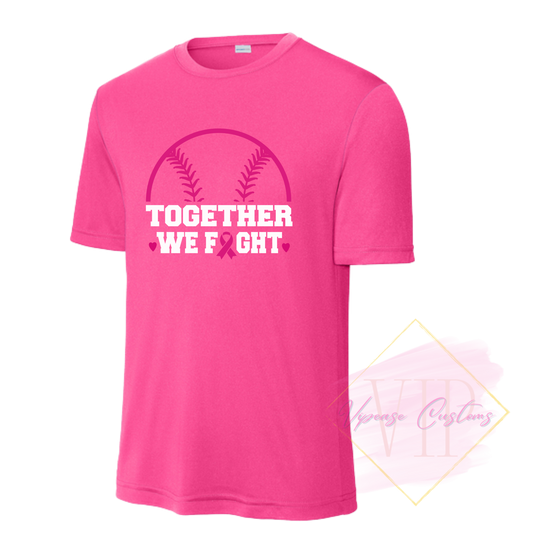 Baseball Together We Fight-Cancer Awareness ST350 Sport-Tek® PosiCharge® Competitor™ Tee
