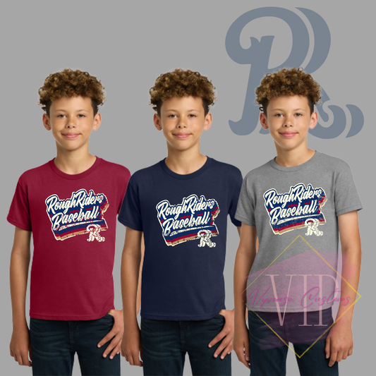 Textured RR Gildan® - Youth Heavy Cotton™ 100% Cotton T-Shirt 5000B