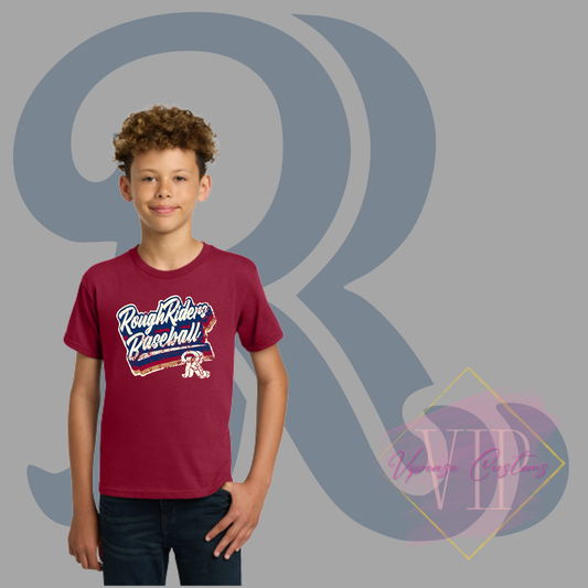 Textured RR Gildan® - Youth Heavy Cotton™ 100% Cotton T-Shirt 5000B