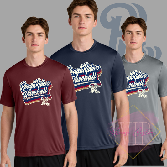 Textured RR logo- Sport-Tek® PosiCharge® Competitor™ Tee - ST350