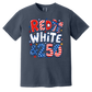 Red, White & 250 Patriotic Graphic Tee | USA Pride Independence Day Shirt