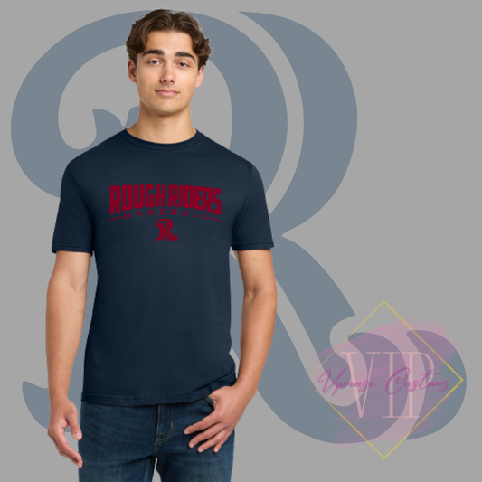 Red Rough Riders Logo Gildan Softstyle® T-Shirt 64000