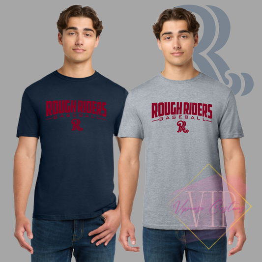 Red Rough Riders Logo Gildan Softstyle® T-Shirt 64000