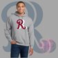 Red+White RR Chest Logo-Gildan® - Heavy Blend™ Hooded Sweatshirt 18500
