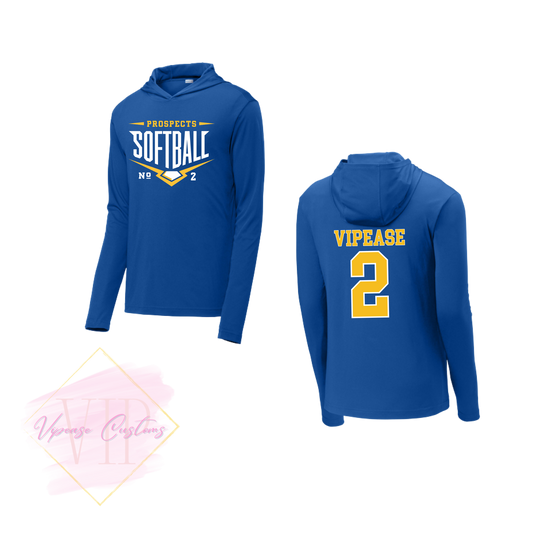 PROSPECTS SOFTBALL-2 ST358 Sport-Tek® PosiCharge® Competitor™ Hooded Pullover