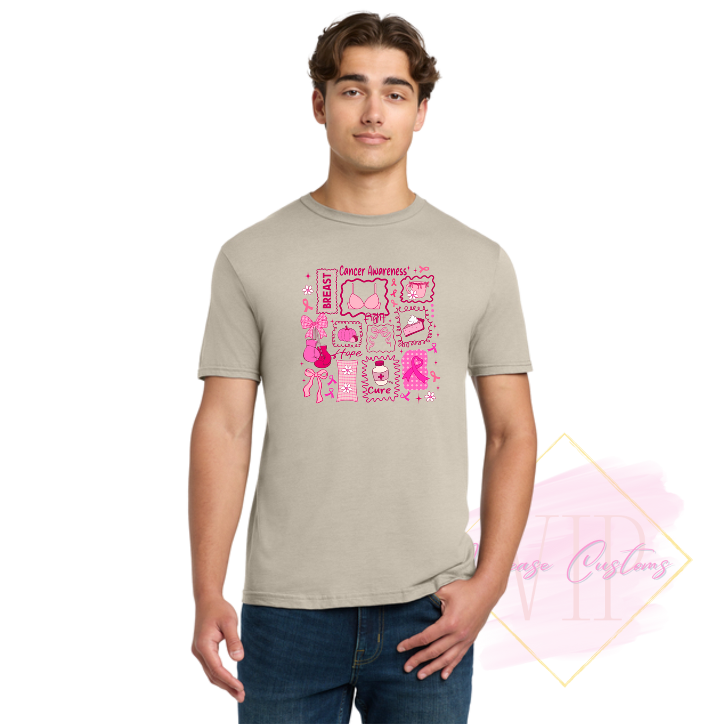 Breast Cancer Collage-Cancer Awareness 64000 Gildan Softstyle® T-Shirt