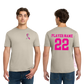 Baseball Ribbon-Cancer Awareness 64000 Gildan Softstyle® T-Shirt