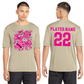 Football Breast Cancer Collage-Cancer Awareness ST350 Sport-Tek® PosiCharge® Competitor™ Tee
