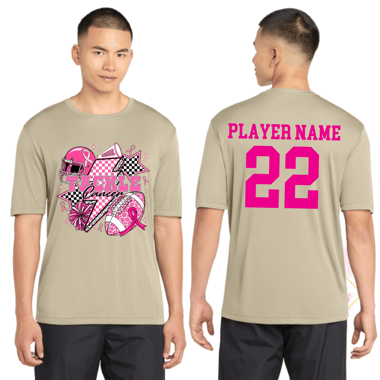 Tackle Cancer-Cancer Awareness ST350 Sport-Tek® PosiCharge® Competitor™ Tee
