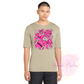 Football Breast Cancer Collage-Cancer Awareness ST350 Sport-Tek® PosiCharge® Competitor™ Tee