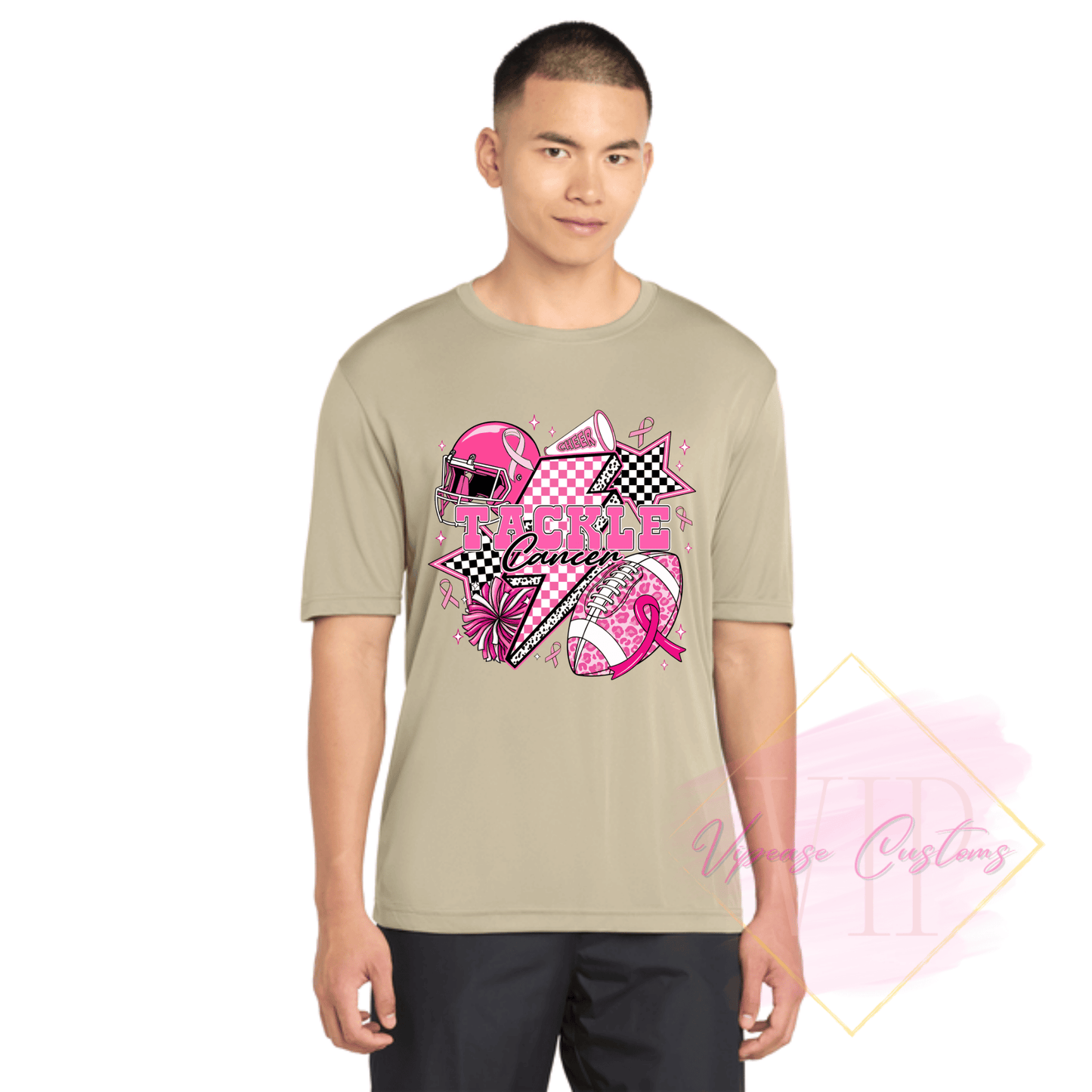 Tackle Cancer-Cancer Awareness ST350 Sport-Tek® PosiCharge® Competitor™ Tee