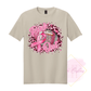 Football Pink Out-Cancer Awareness 64000 Gildan Softstyle® T-Shirt