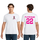 Football Ribbon-Cancer Awareness 64000 Gildan Softstyle® T-Shirt