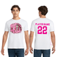 Football Pink Out-Cancer Awareness 64000 Gildan Softstyle® T-Shirt
