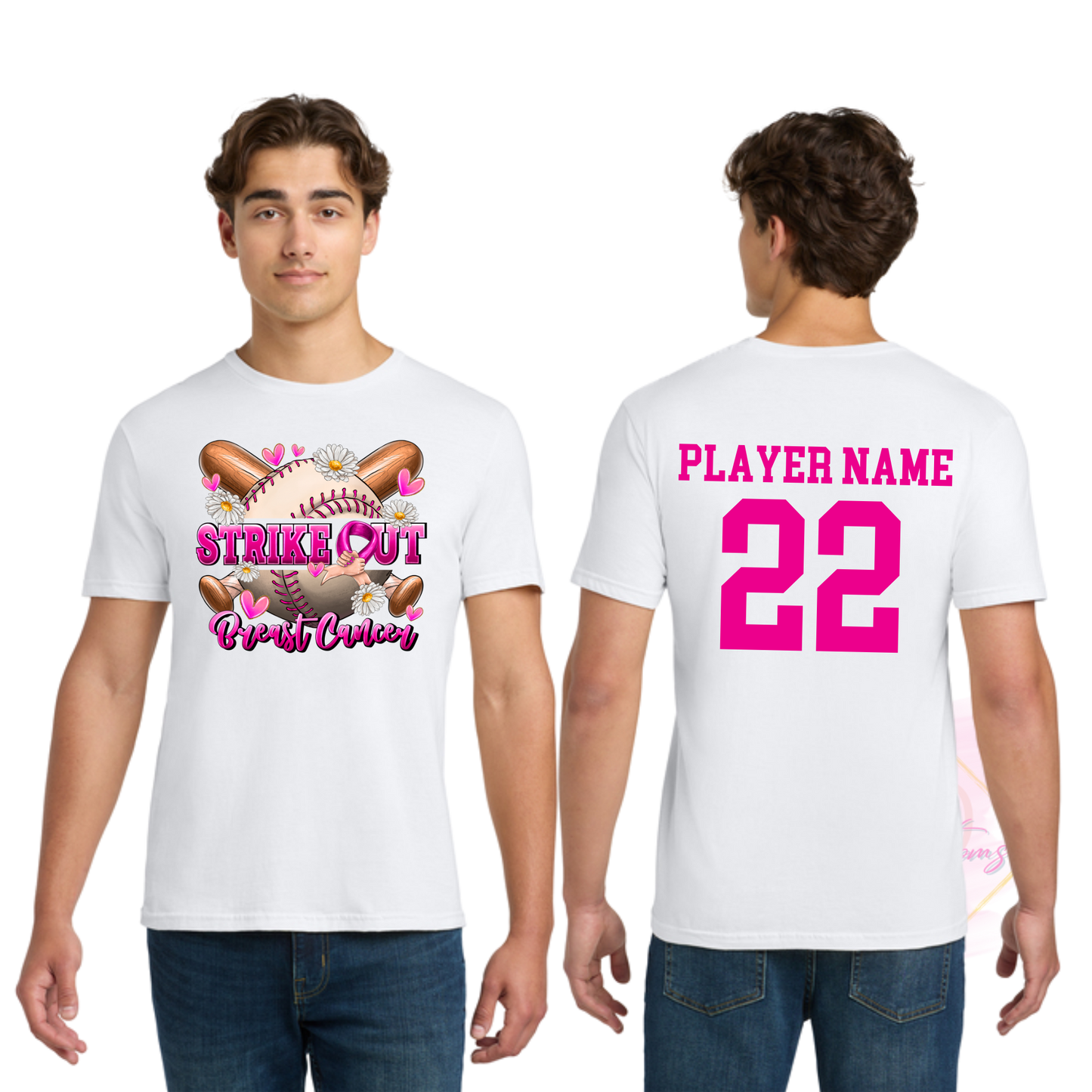 Strike Out Beast Cancer-Cancer Awareness 64000 Gildan Softstyle® T-Shirt
