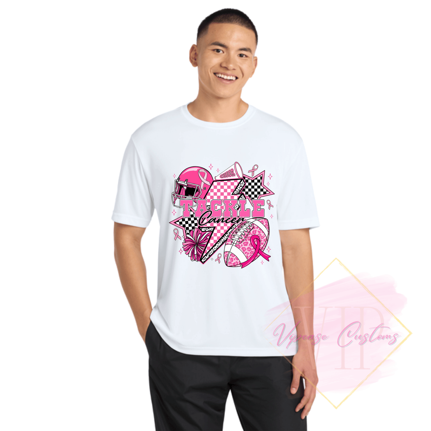 Tackle Cancer-Cancer Awareness ST350 Sport-Tek® PosiCharge® Competitor™ Tee