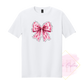 Together Ribbon Bow-Cancer Awareness 64000 Gildan Softstyle® T-Shirt