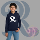 White RR Chest Logo-Gildan® - Youth Heavy Blend™ Hooded Sweatshirt 18500B
