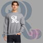 White RR Chest Logo-Gildan® - Heavy Blend™ Crewneck Sweatshirt 18000
